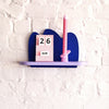 Handmade Colorful Decorative Wall Shelf - Re - leaf