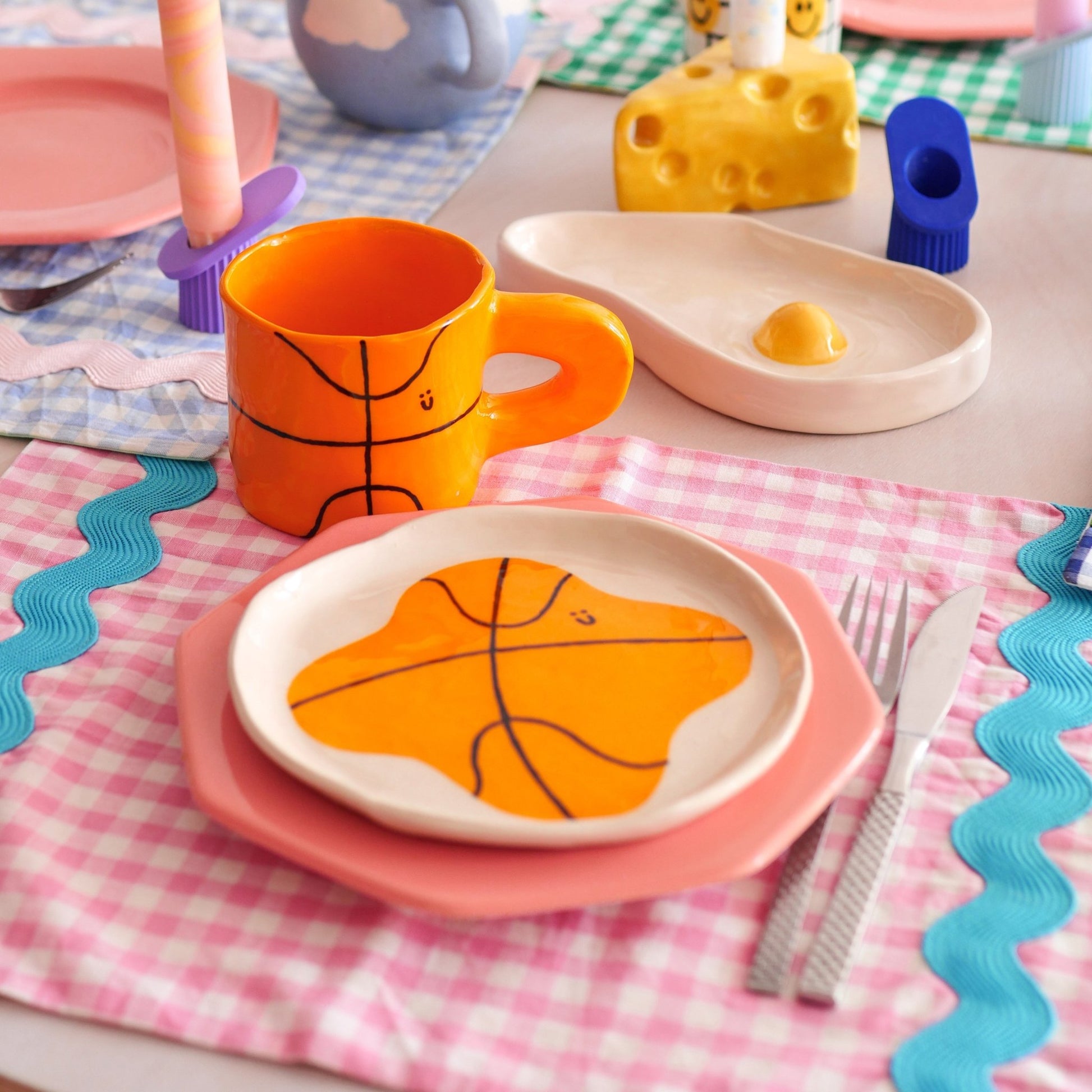 Happy B - Ball Plate - Re - leaf