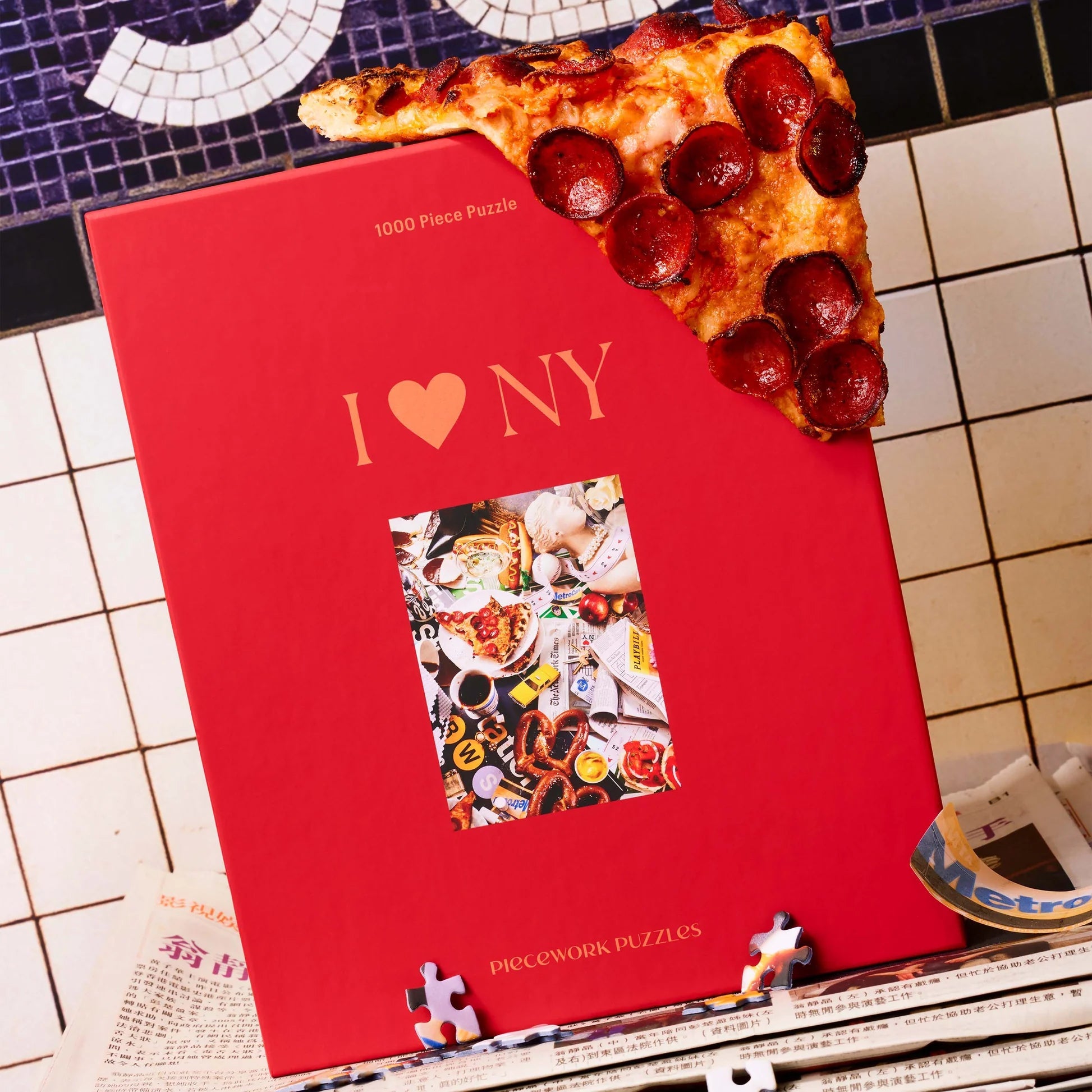 I <3 NY puzzle - Re - leaf