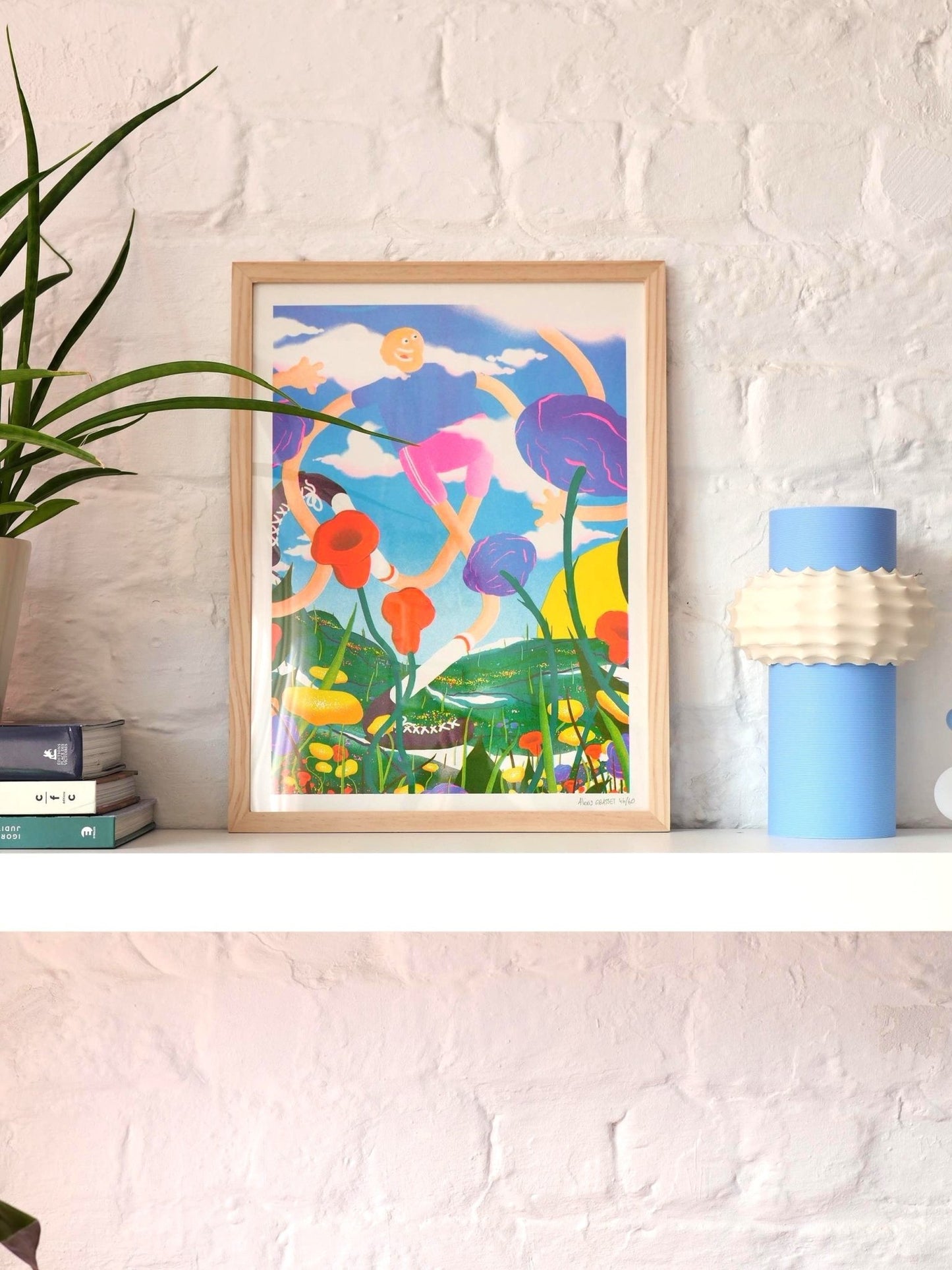 Les beaux jours A3 Print - Re - leaf