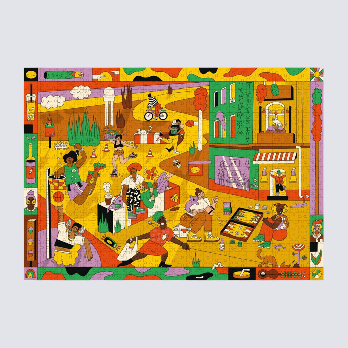 »Let’s Cheer, We’re Queer« von El Boum Puzzle - Re - leaf