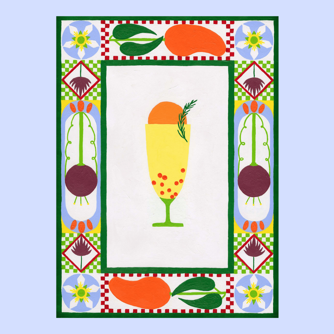 Mango Passion Print - Re - leaf
