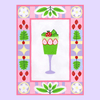 Matcha Strawberry Parfait Print - Re - leaf