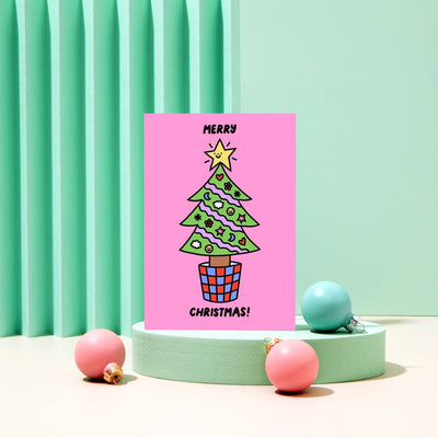 Merry Christmas Card - Re - leaf