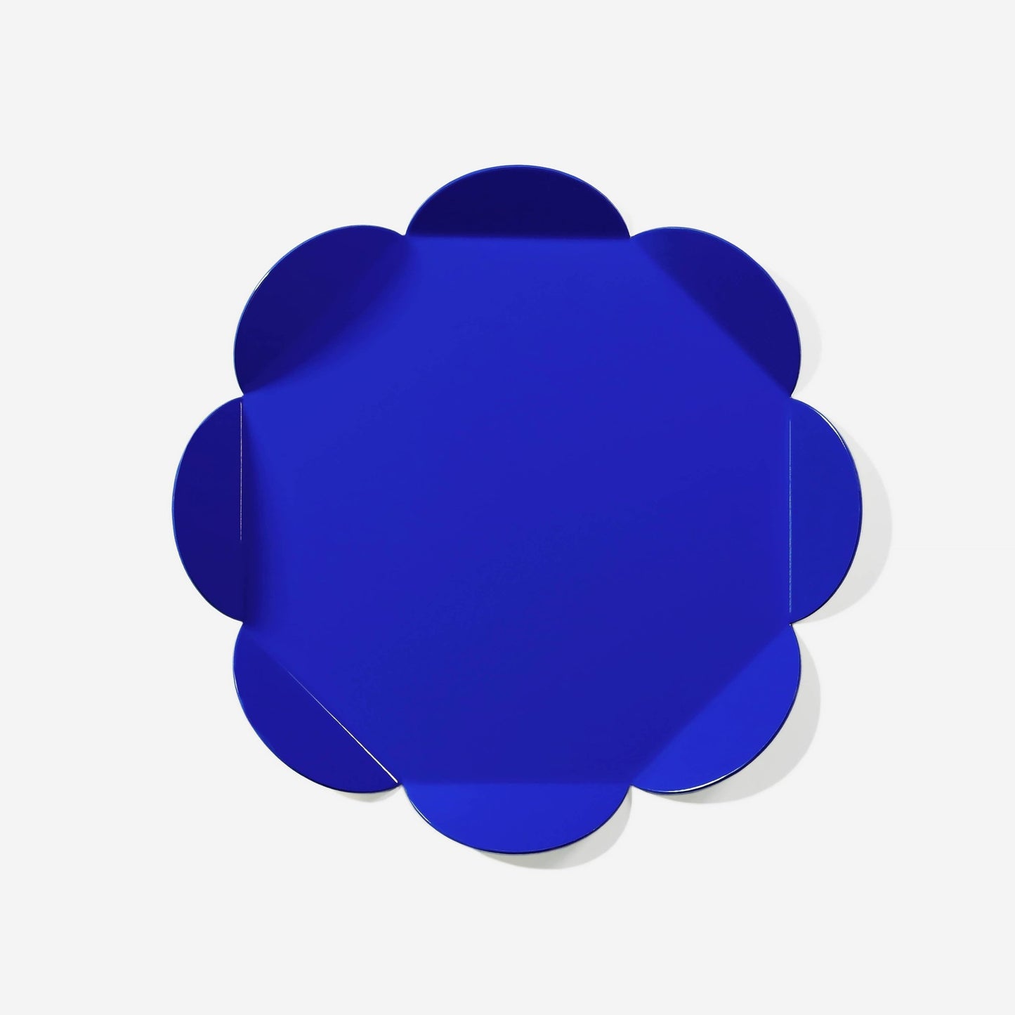 Navy Metal Flower Tray - Re - leaf