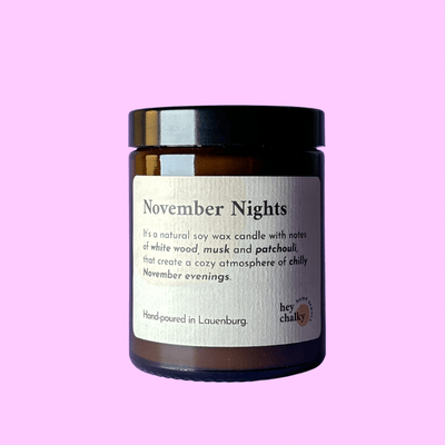 November Nights Candle - Re - leaf