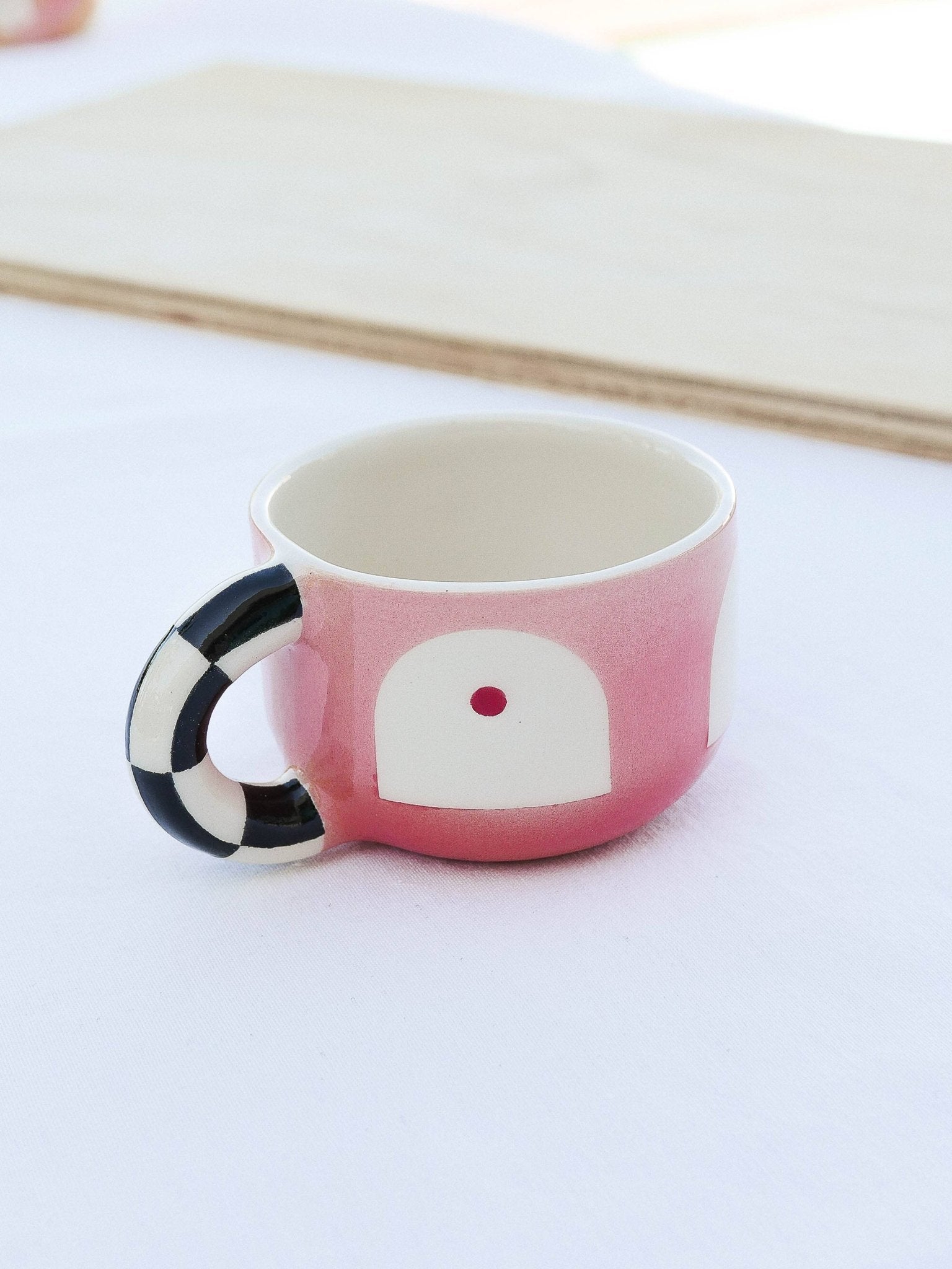 Pink Horizon Ceramic Mug - Re - leaf