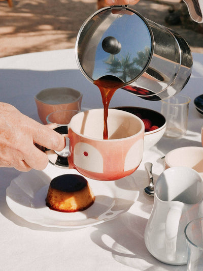 Pink Horizon Ceramic Mug - Re - leaf