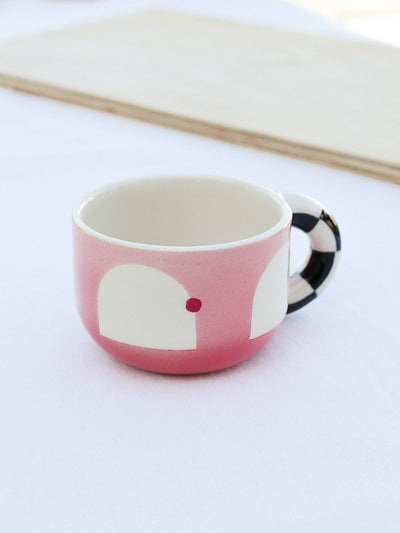 Pink Horizon Ceramic Mug - Re - leaf