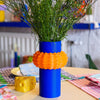 POP Modular Vase Blue and Orange - Re - leaf