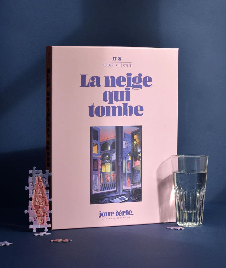 "La neige qui tombe" Puzzle