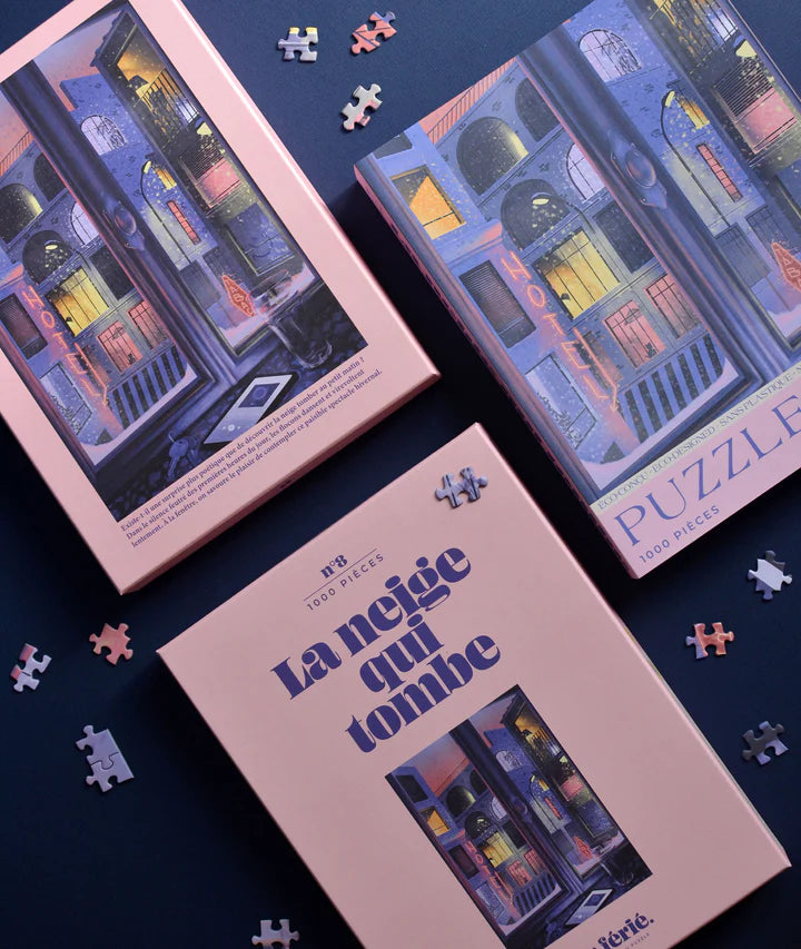 "La neige qui tombe" Puzzle