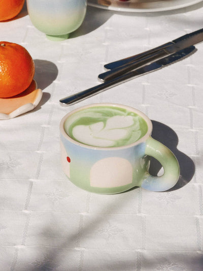 Sky Gradient Ceramic Mug - Re - leaf