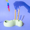 Swirl Pencil Holder - Sage