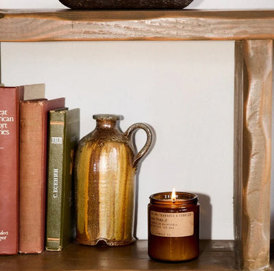 Teakwood & tobacco mini candle - Re - leaf