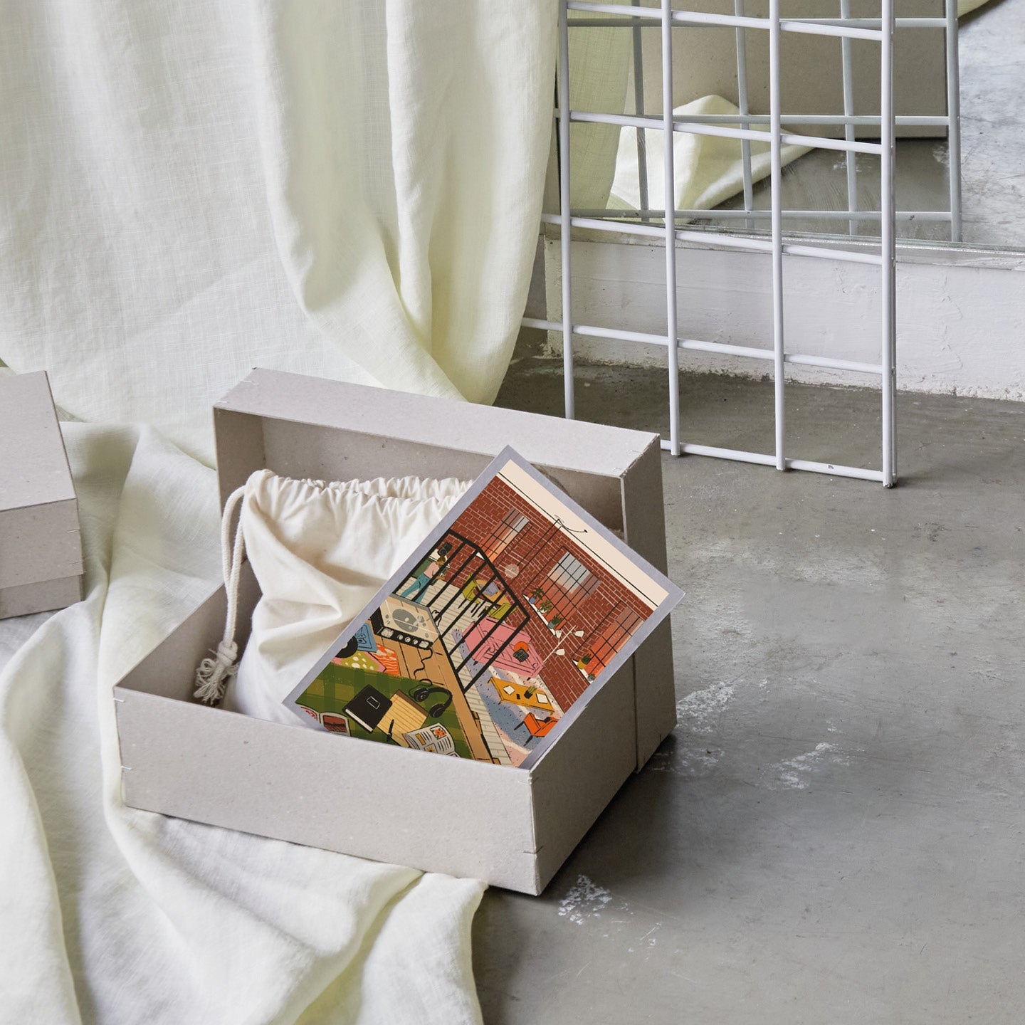 »Turntable Loft« von Haley Tippmann Puzzle - Re - leaf