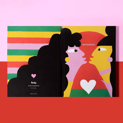 Vibrant Love Notebook - Re - leaf