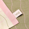 Wave Grid Natural Cotton Tea Towel - Re - leaf