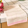 Wave Grid Natural Cotton Tea Towel - Re - leaf