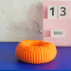 Wavy Donut Box Orange - Re-leaf
