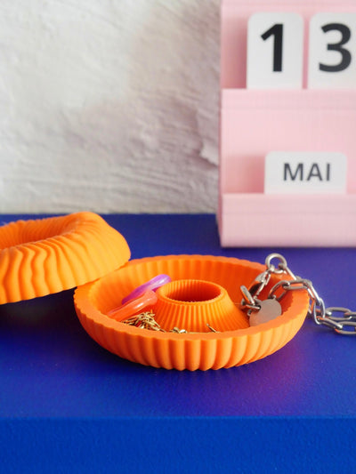 Wavy Donut Box Orange - Re-leaf