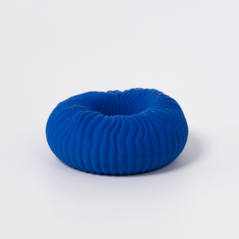 Wavy Donut Box Cobalt