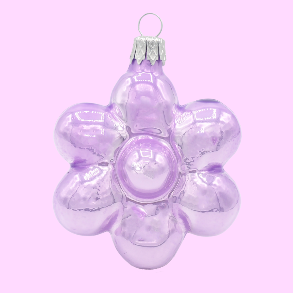 Lilac Flower Christmas decoration - Re-leaf