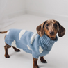 Never Stop Dreaming Dog Knit Jumper Baby Blue