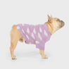 Never Stop Dreaming Dog Knit Jumper Lilac