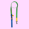 Sonia Dog Leash Yellow and Lime - Re-leaf