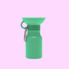 Mini Travel Dog Water Bottle Green - Re-leaf