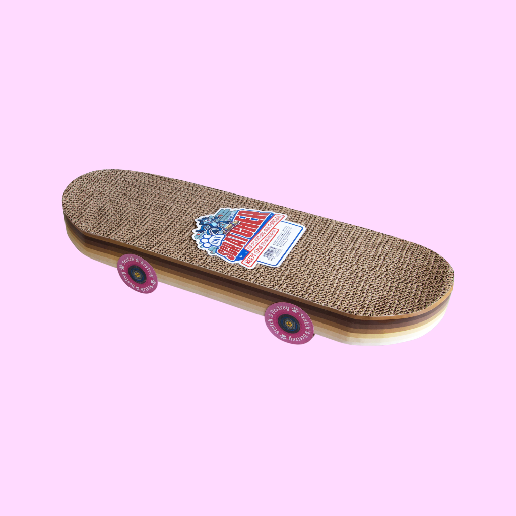 Cat Scratch Skateboard - Re-leaf