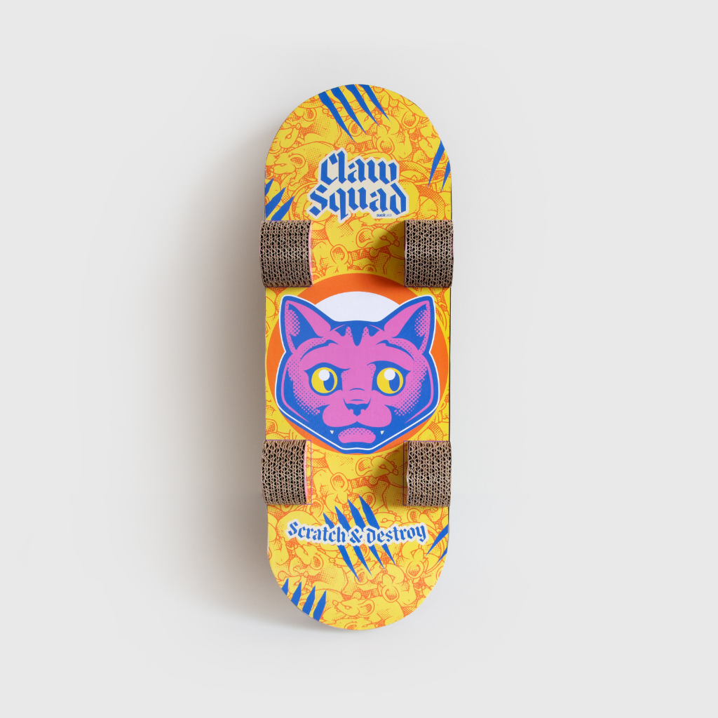 Cat Scratch Skateboard - Re-leaf