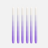 Gradient Candle Lovely Lilac