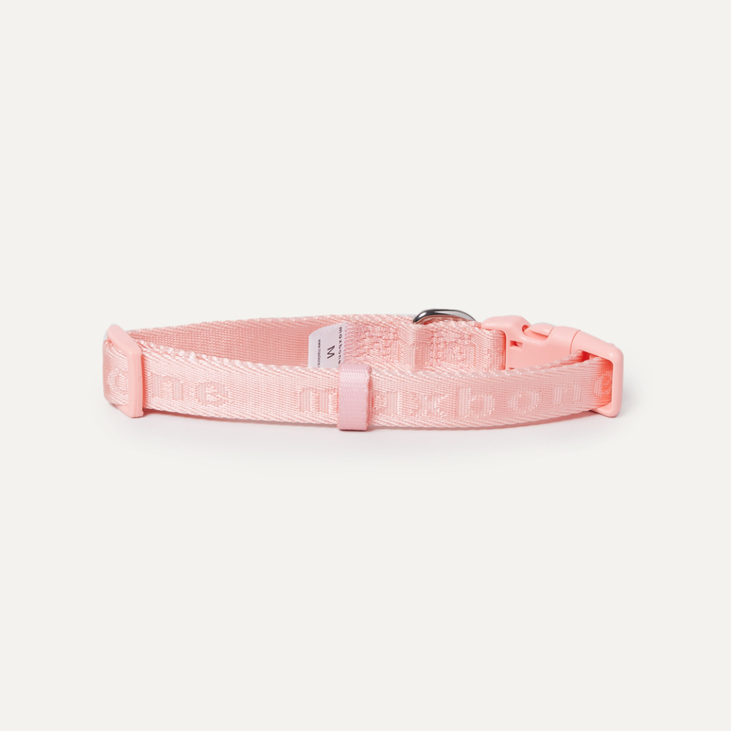 Signature dog Collar Peach - Re-leaf