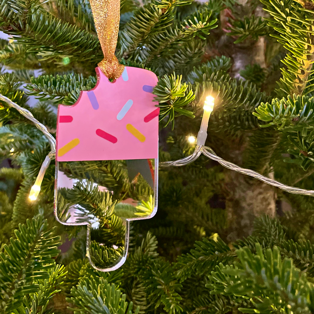 Ice Lolly Christmas Bauble - Re-leaf