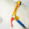 Sonia Dog Harness Yellow and Lime - Re-leaf