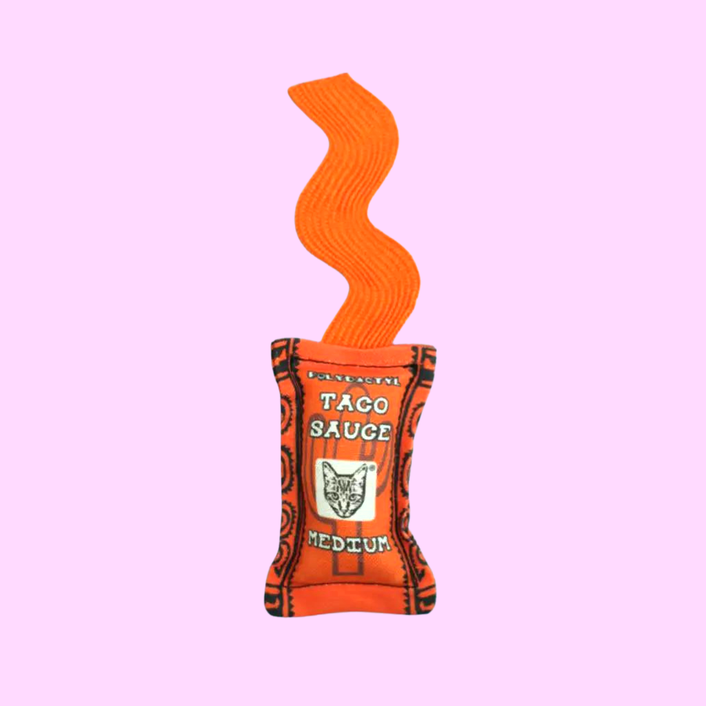 Medium Taco Sauce Cat Toy - Re-leaf