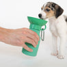 Mini Travel Dog Water Bottle Green - Re-leaf