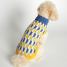 Donald Blue & Yellow Dog Sweater