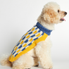 Donald Blue & Yellow Dog Sweater