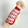 Donald Red & Pink Dog Sweater