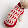 Donald Red & Pink Dog Sweater