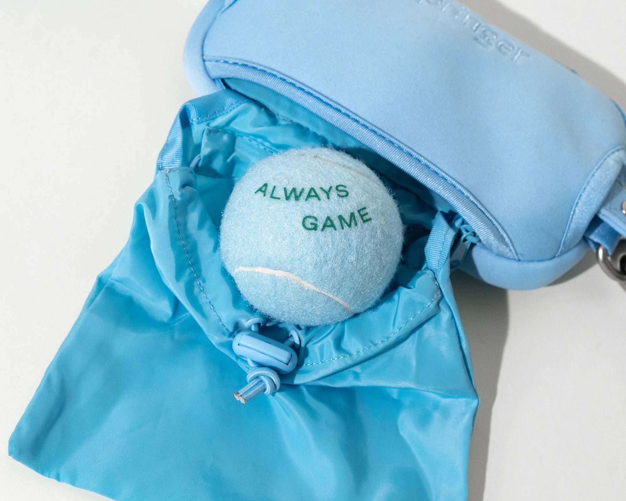 Walk Bag + Dog Collar Blue - Re-leaf