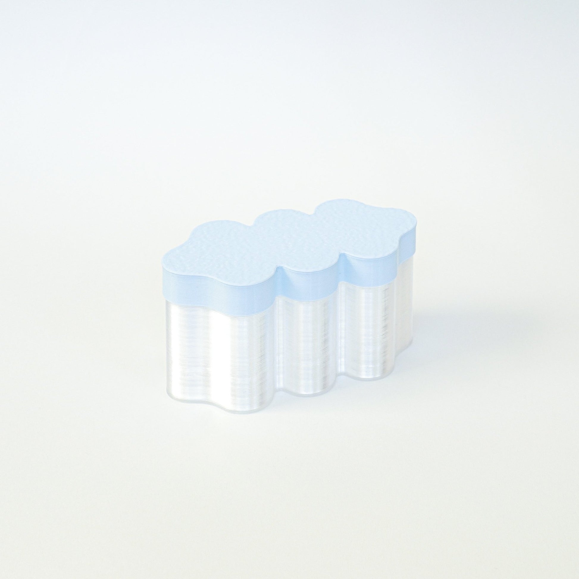 Álvaro storage box light blue - Re - leaf