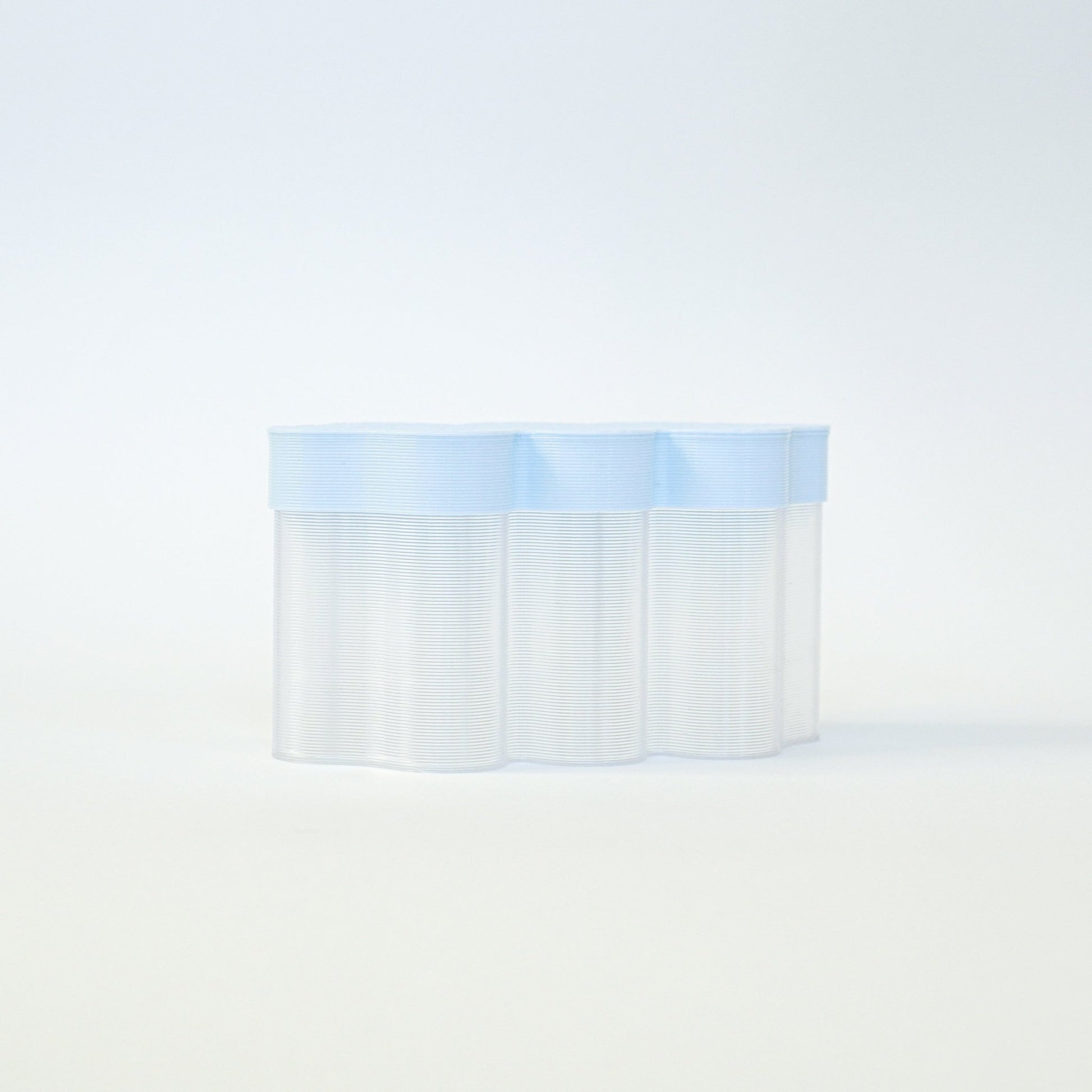 Álvaro storage box light blue - Re - leaf