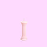 Baby Doris decorative candle pink - Re-leaf