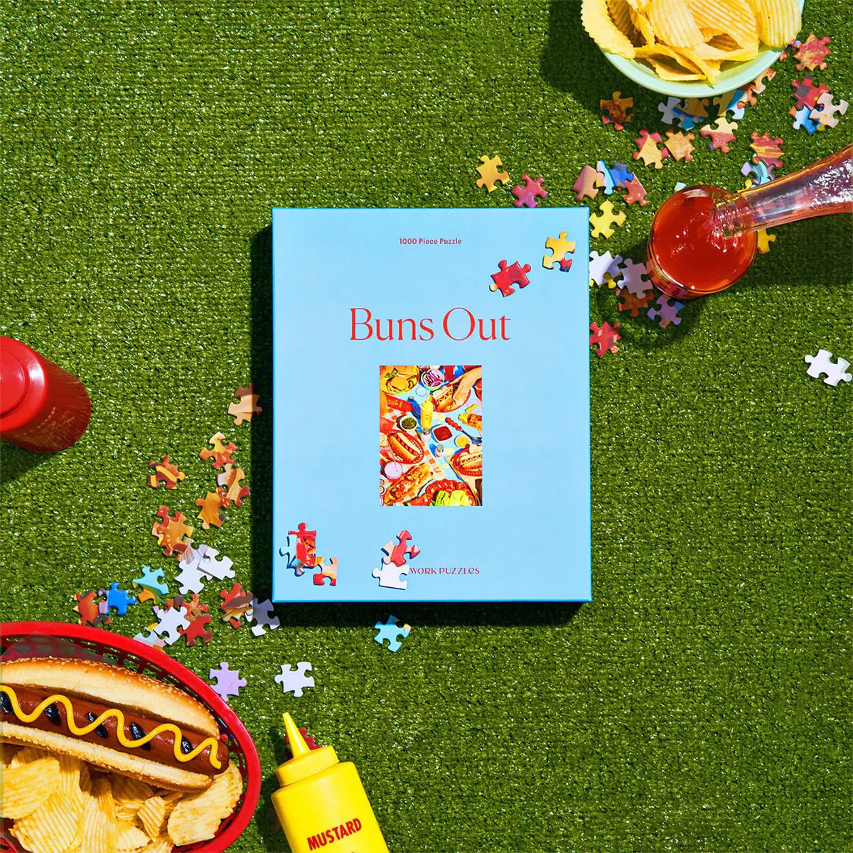 Buns Out puzzle - Re - leaf