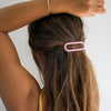 Byron hair clip in pink - Re - leaf