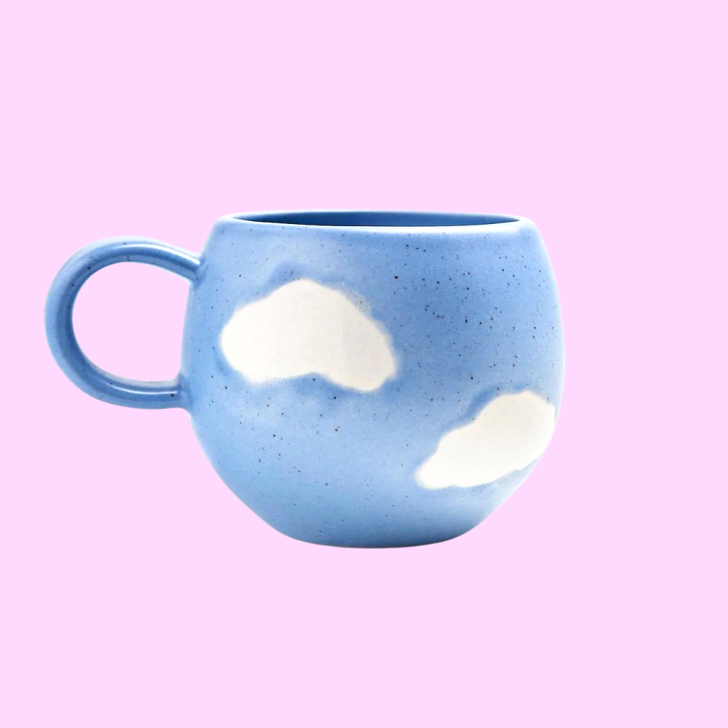 Party Ball Mug Blue 500mL – Egg & Otter